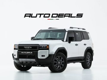 2024 Toyota Land Cruiser Prado Turbo | Brand New – Warranty | Full Options | 2.4L i4