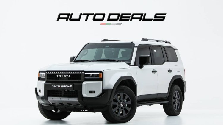 2024 Toyota Land Cruiser Prado Turbo | Brand New – Warranty | Full Options | 2.4L i4
