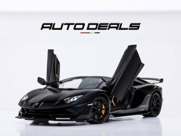 2021 Lamborghini Aventador SVJ Roadster 01 of 800 | GCC | Warranty | Extremely Low Mileage | 6.5L V12