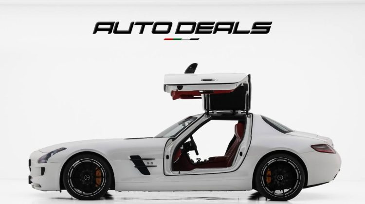 2012 Mercedes Benz SLS AMG COUPE | GCC | Fully Loaded | Perfect Condition | 6.2L V8