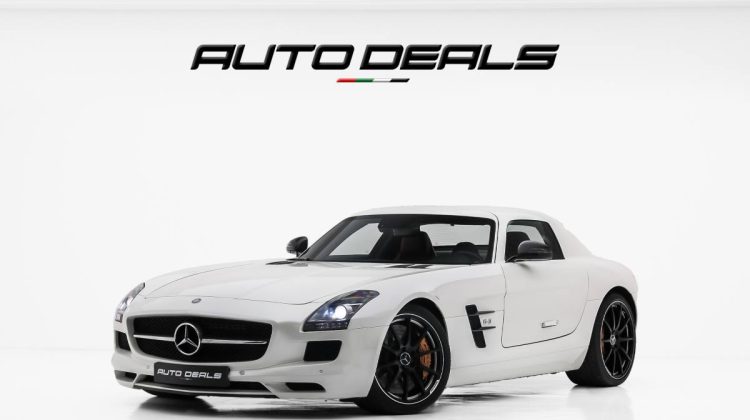 2012 Mercedes Benz SLS AMG COUPE | GCC | Fully Loaded | Perfect Condition | 6.2L V8