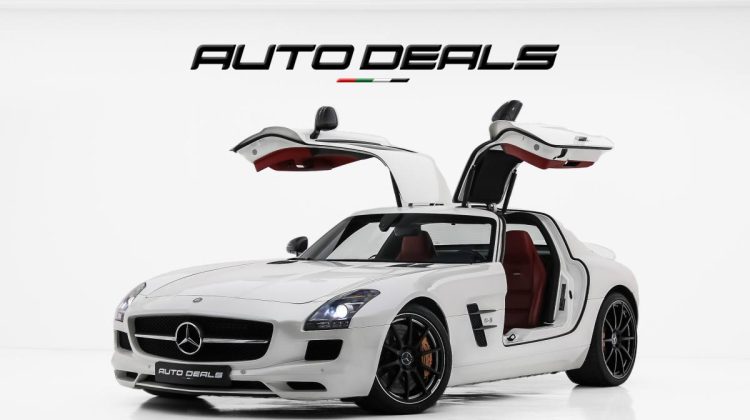 2012 Mercedes Benz SLS AMG COUPE | GCC | Fully Loaded | Perfect Condition | 6.2L V8