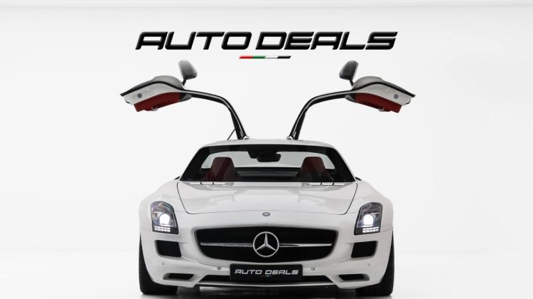 2012 Mercedes Benz SLS AMG COUPE | GCC | Fully Loaded | Perfect Condition | 6.2L V8