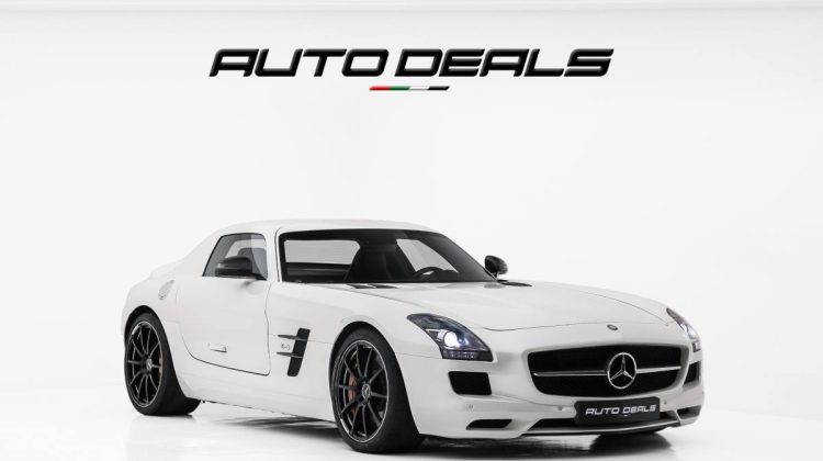 2012 Mercedes Benz SLS AMG COUPE | GCC | Fully Loaded | Perfect Condition | 6.2L V8