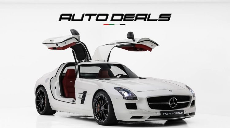 2012 Mercedes Benz SLS AMG COUPE | GCC | Fully Loaded | Perfect Condition | 6.2L V8