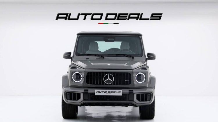 2025 Mercedes Benz G 63 AMG Manufaktur | Brand New | Fully Loaded | Custom Ivory Interior | 4.0L V8