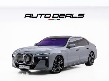 2023 BMW 735 Induvigual | GCC | Warranty | Service Contract | Low Mileage | 3.0 i6