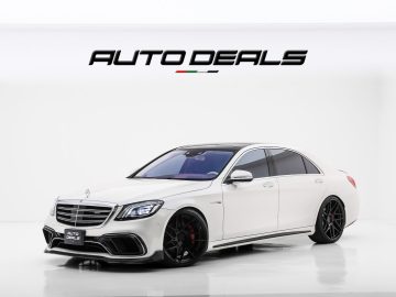 2018 Mercedes Benz S 63 AMG 4Matic LWB | Full Option | High-Performance Luxury | 4.0L V8 Biturbo