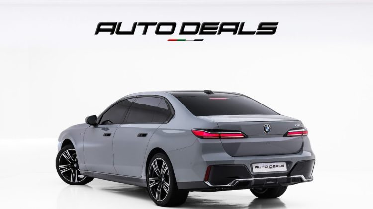 2023 BMW 735 Induvigual | GCC | Warranty | Service Contract | Low Mileage | 3.0 i6