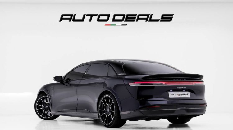 2024 Lucid Sapphire Air | GCC | Extremely Low Mileage | Best in Class | Pristine Condition
