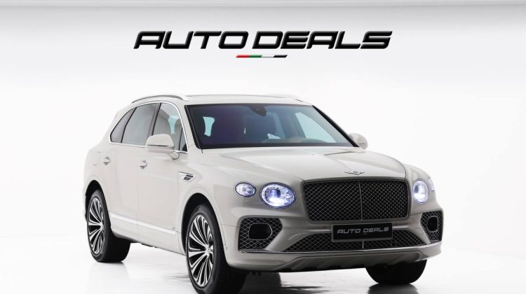 2021 Bentley Bentayga Mulliner V8 | GCC | Full Option | Excellent Condition | 4.0L V8