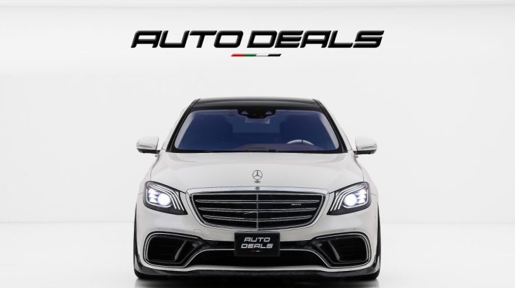 2018 Mercedes Benz S 63 AMG 4Matic LWB | Full Option | High-Performance Luxury | 4.0L V8 Biturbo