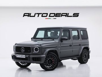 2025 Mercedes Benz G 63 AMG Manufaktur | Brand New | Fully Loaded | Custom Ivory Interior | 4.0L V8