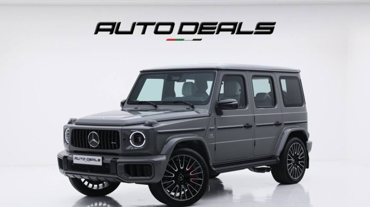 2025 Mercedes Benz G 63 AMG Manufaktur | Brand New | Fully Loaded | Custom Ivory Interior | 4.0L V8