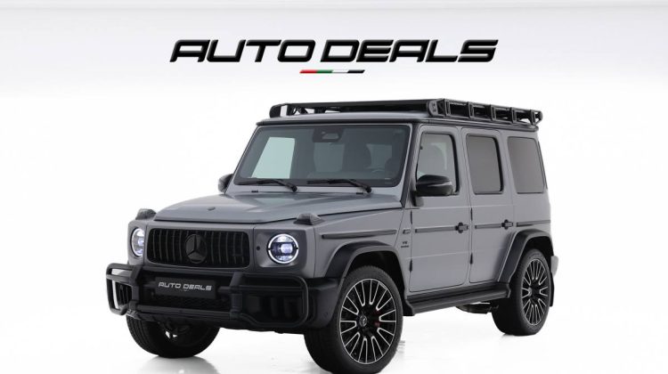 2025 Mercedes Benz G 63 AMG Manufacture | GCC | Warranty | Service Contract | Brand new | 4.0L V8