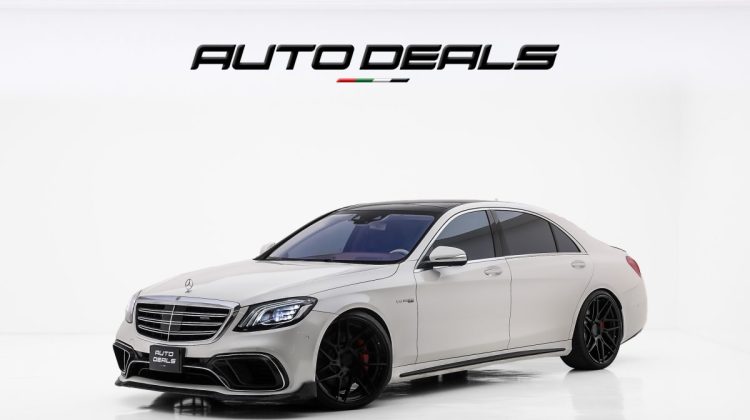 2018 Mercedes Benz S 63 AMG 4Matic LWB | Full Option | High-Performance Luxury | 4.0L V8 Biturbo