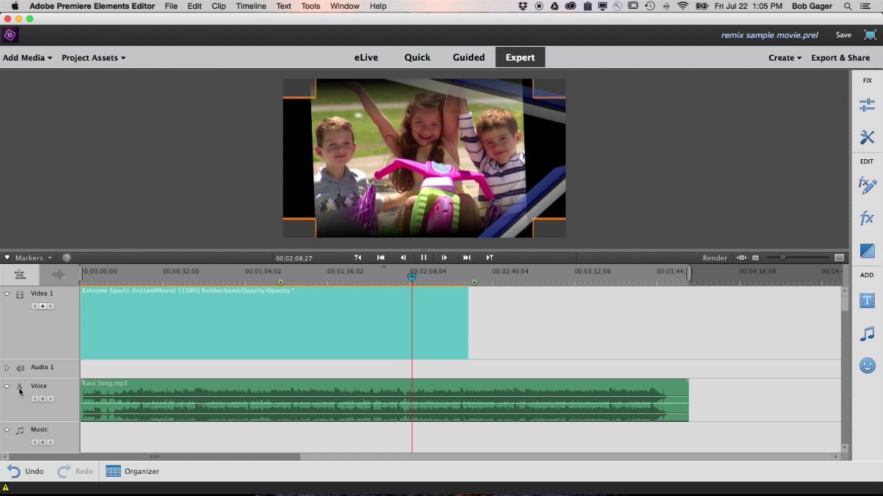Premiere Elements 15 - video editing software