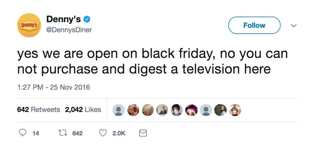 Even Denny’s - Cyber monday , black friday, - Branex UAE