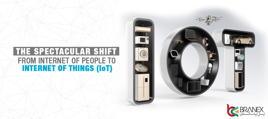 The Spectacular Shift from Internet of People to Internet of Things (IoT)