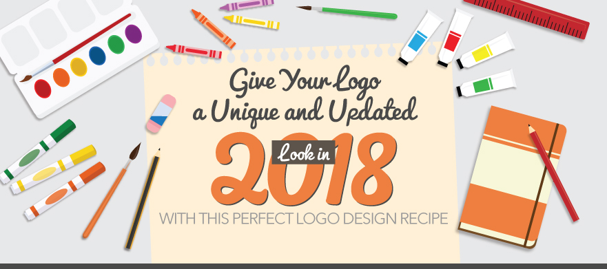Give your Logo a Unique & Updated Look in 2018 – Infographics