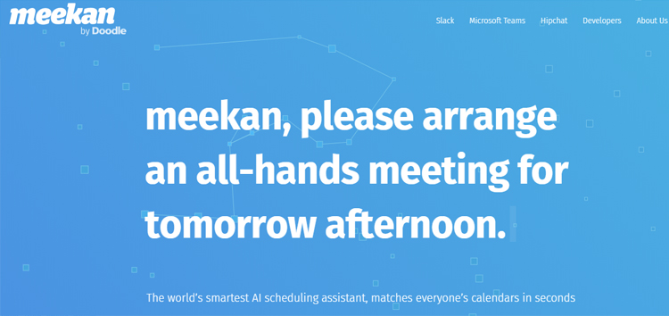meekan Meeting scheduling app