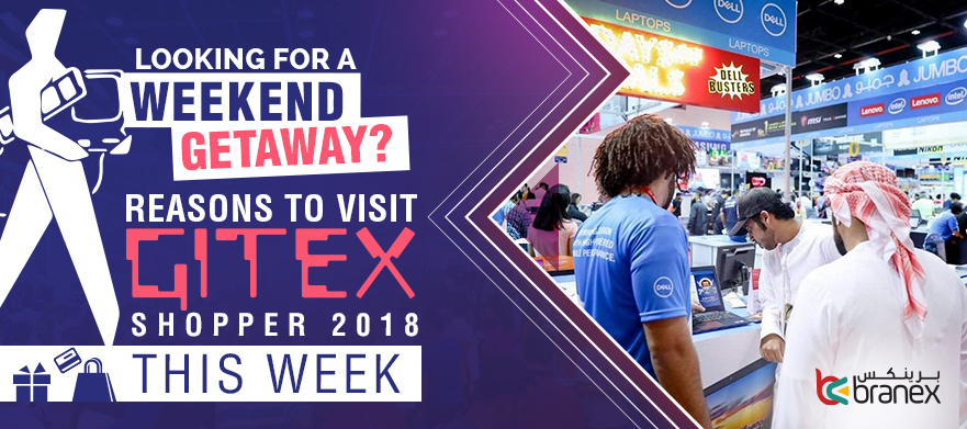 Looking for a weekend activity? Reasons to visit GITEX Shopper 2018 this week