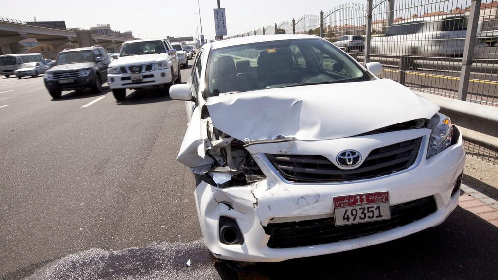 dubai police accident report